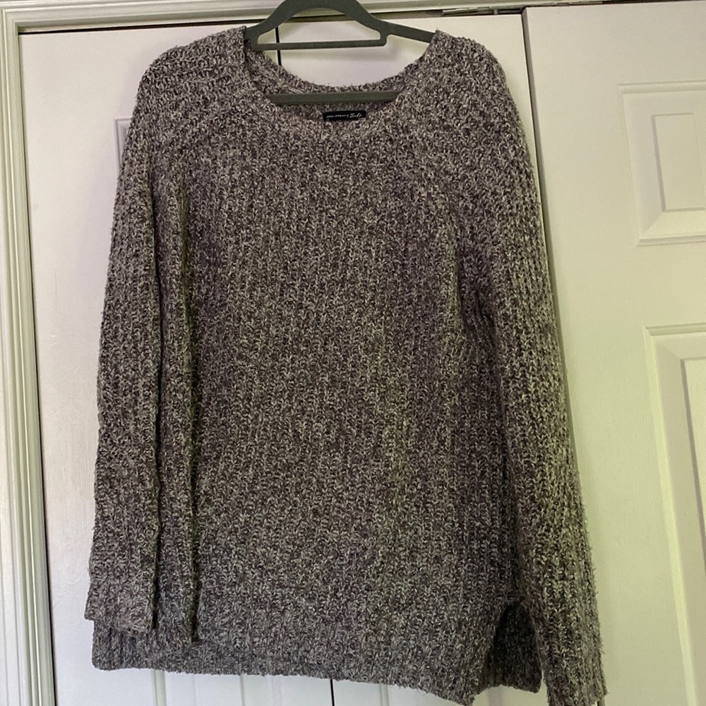 Oversized grey sweater